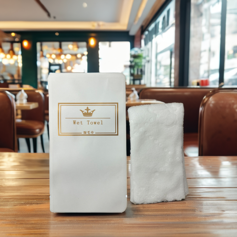 Wet Tissue Factory - Customized Individual Packed Refresh Scented Wet Tissue Wipes for Restaurants Hotels Bars