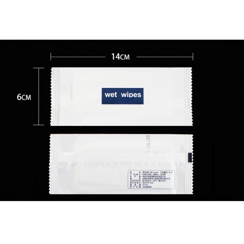 Wet Wipes Manufacturer - Wholesale Portable Single Piece Disposable Pure Water Nonwoven Biodegradable Wet Wipes