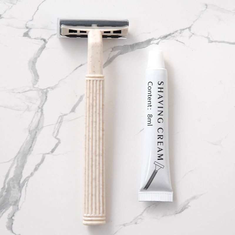 Toiletries Kit Supplier - OEM 5 Star Disposable Cotton Toiletries Kit Eco-Friendly Biodegradable Bathroom Hotel