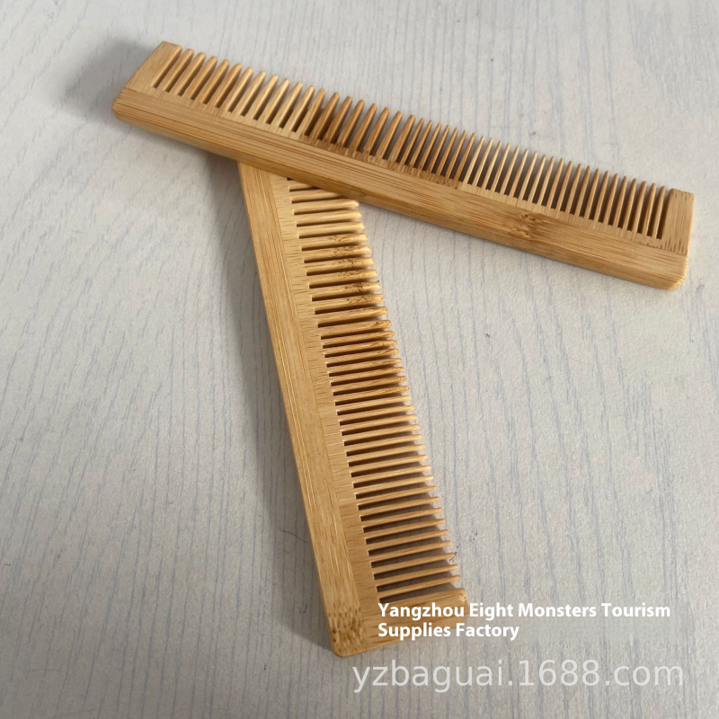 Bamboo Comb Manufacturer - Eco-Friendly Disposable Universal Bamboo Comb for Home and Hotel Daily Use Classic