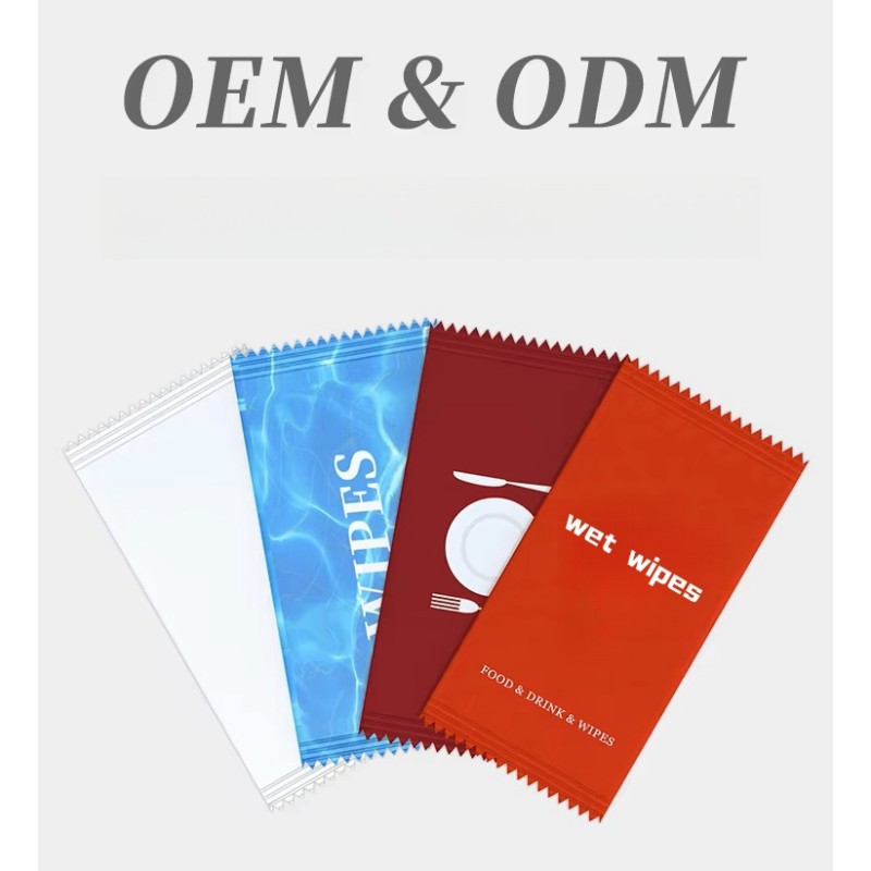 Cleansing Wipes Factory - Factory Wholesale Disposable Extractable Mini Cleansing Wet Wipes Single Pack