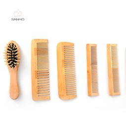 Scalp Massager Manufacturer - Hot Selling Custom Logo Ionic Electric Laser Salon Hair Brush Home Use Natural