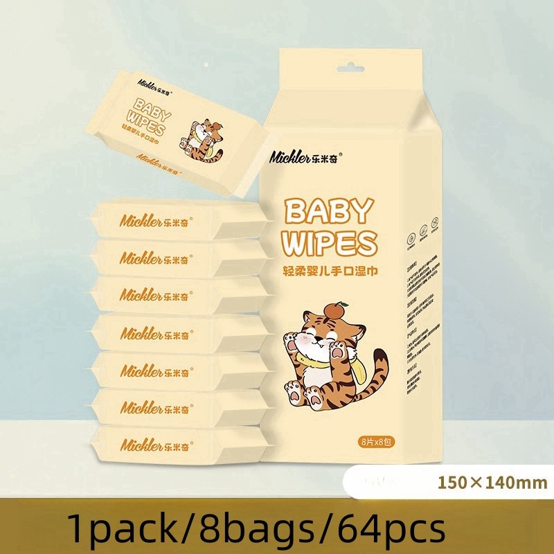 Wet Wipes Supplier - Custom Scented Mini Wet Wipes Factory Supplied Spunlace Material for Baby Travel