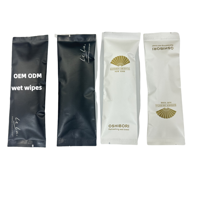 Hand Sanitizer Wipes Factory - Custom Packaged Hand Sanitizer Wet Wipes Personalized Wet Towel for Restaurant Use