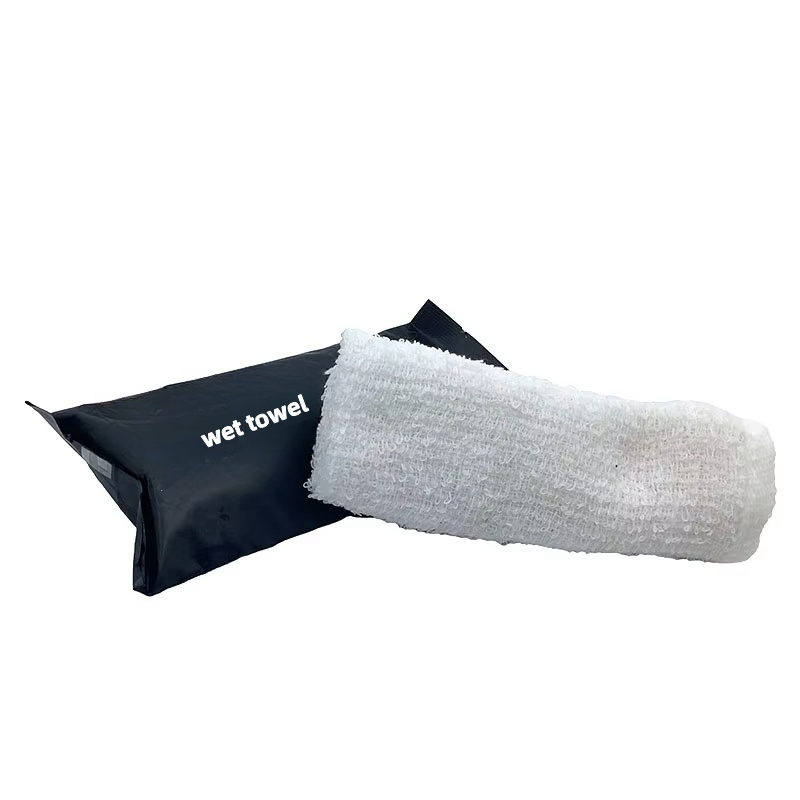 Wet Towel Factory - High Quality Disposable Wet Towel for Hotels Oshibori Refreshing Cleansing Wipes