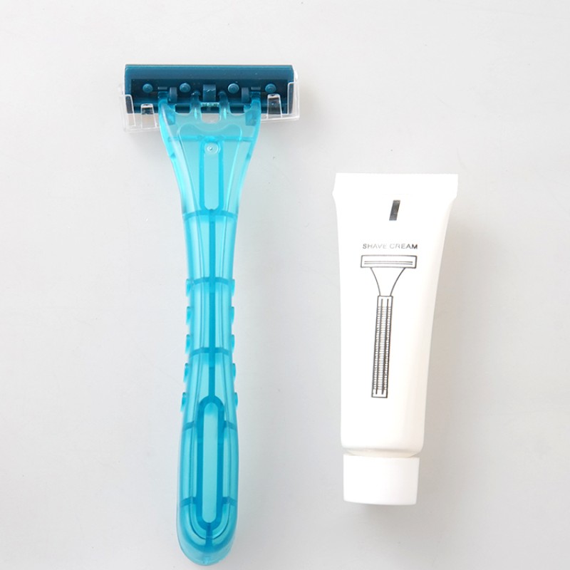 Hotel Shaving Supplier - Hotel Supplies Amenities Set Shaving Kits Plastic Disposable for Man