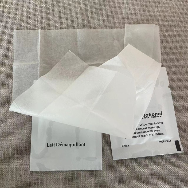 Makeup Remover Wipes Factory - 100% Biodegradable Single Makeup Remover Wipes Individually Wrapped with Custom Logo