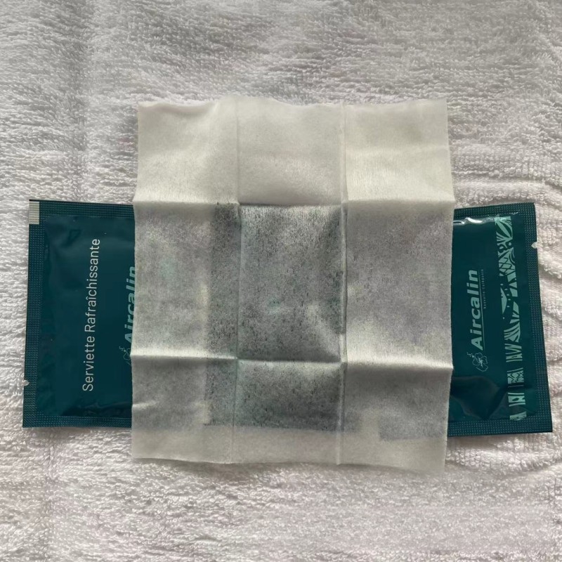 Wet Wipes Supplier - High Quality Single Pack Mini Pack Wet Wipes for Restaurant Cleaning Custom Print Logo