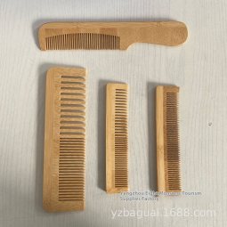 Bamboo Comb Manufacturer - Eco-Friendly Disposable Universal Bamboo Comb for Home and Hotel Daily Use Classic
