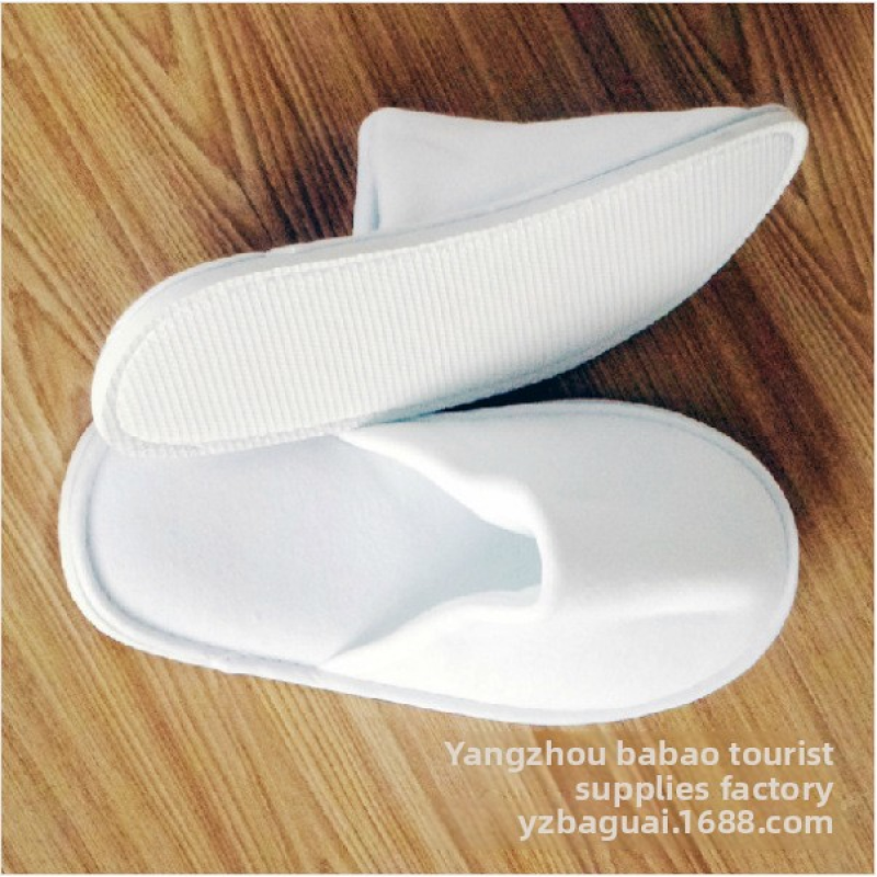 Cotton Slippers Factory - Custom Printed Disposable Cotton Slippers Thickened Non-Slip Star-Rated Home Use