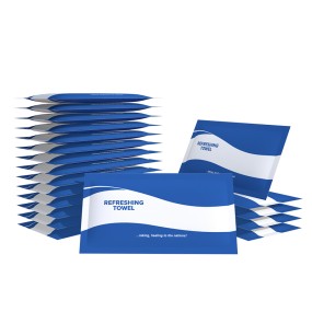 Wet Towel Factory - Custom-Made Single Piece Fresh Scented Refreshing Wet Towel Hot and Cold Use Wet Wipes