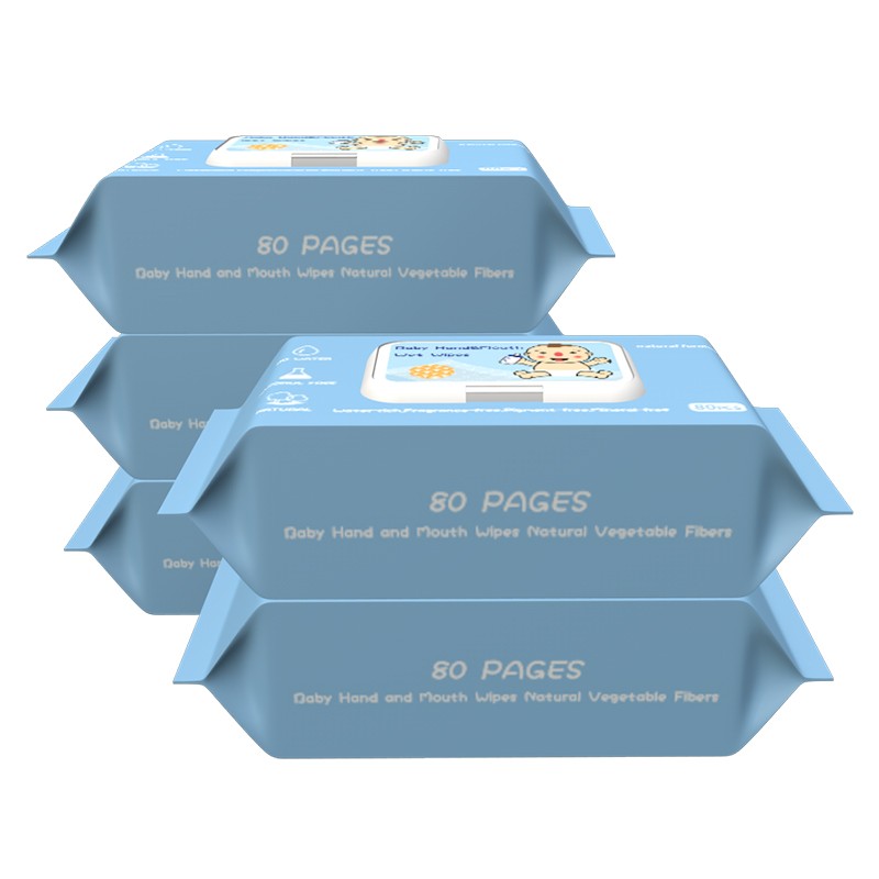 Baby Wipes Manufacturer - Alcohol Free Skincare 50pcs Baby Wet Wipes OEM Wholesale Competitive Disinfection Towel