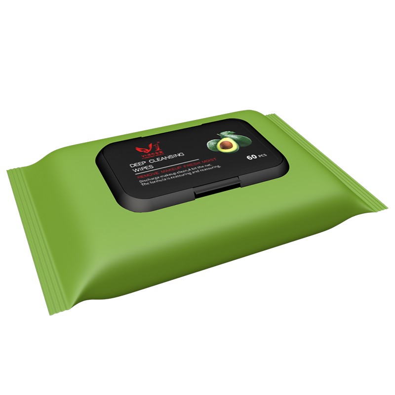 Facial Wipes Supplier - Pre-moistened Towelette Hydrate Cotton Makeup Remover Facial Wipes Gentle Formula