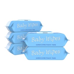 Baby Wipes Factory - Eco-friendly Lingettes Bebe 100% Biodegradable Certified Organic Baby Wipes Bamboo Wet