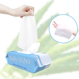 Baby Wipes Factory - 100% Soft Cotton Baby Cotton Dry Wipes for Newborn OEM Disposable Pure Cotton Soft Facial