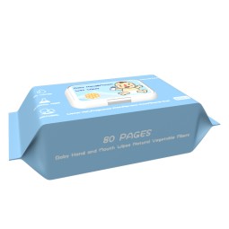 Baby Wipes Manufacturer - Alcohol Free Skincare 50pcs Baby Wet Wipes OEM Wholesale Competitive Disinfection Towel