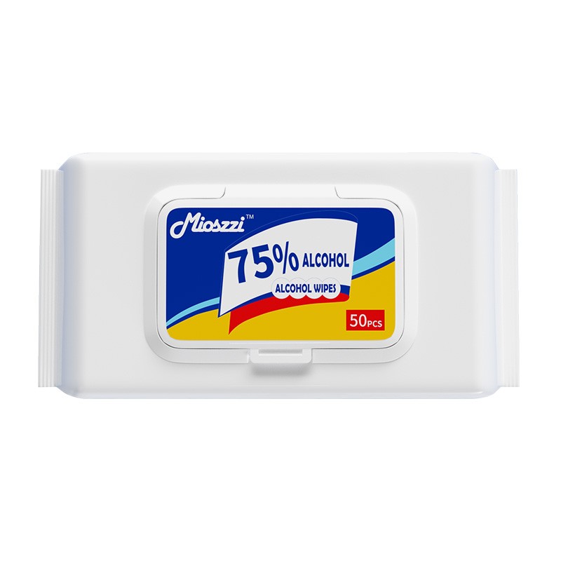 Alcohol Wet Wipes Factory - OEM 75% Isopropyl 100pcs Surface