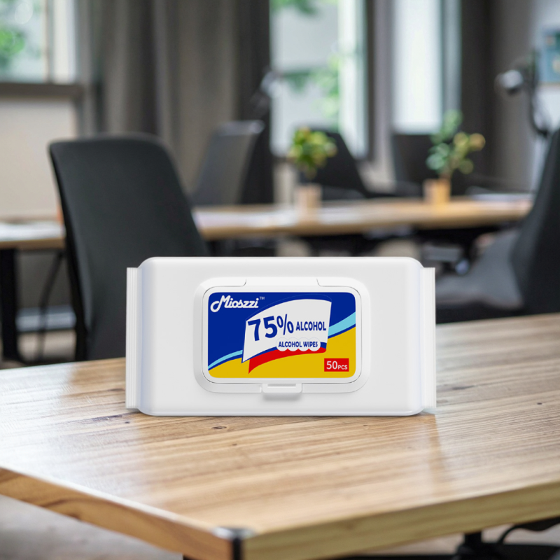 Alcohol Wet Wipes Factory - OEM 75% Isopropyl 100pcs Surface