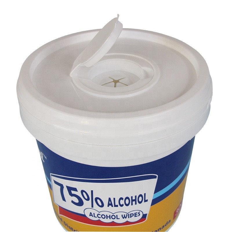 Hand Sanitizer Wipes Factory - 75% Alcohol Large Bucket Promotional