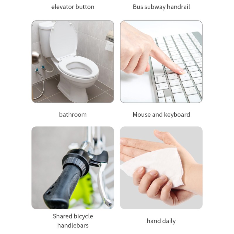 Disinfectant Wipes Supplier - Customization 50Pcs Antiseptic Sanitizing