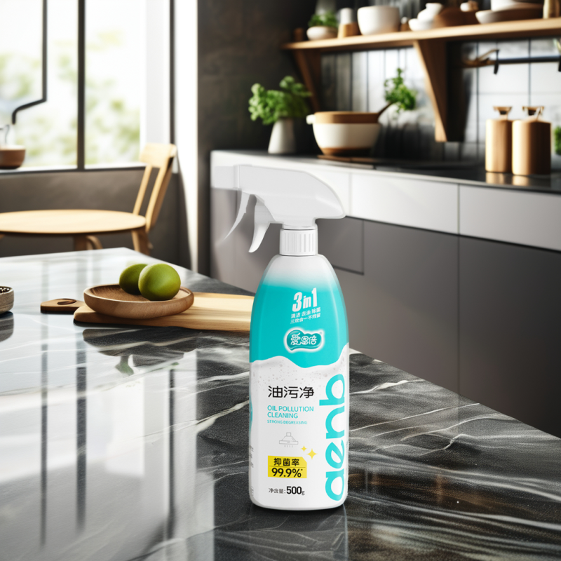 Kitchen Cleaner Supplier - Heavy Oil Stain Remover Foam Spray