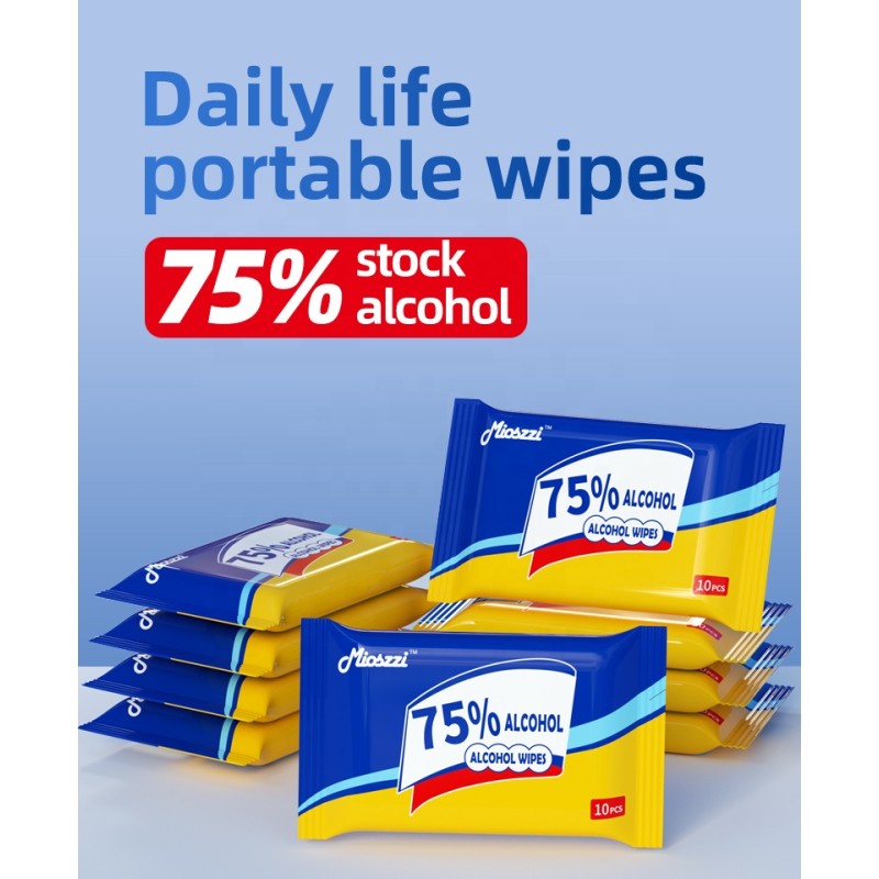 Alcohol Wipes Supplier - RTS 10 Bags 75% Germisept Disfectant
