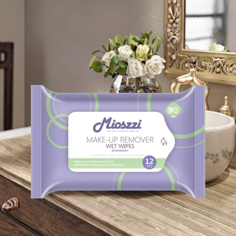 Makeup Remover Wipes Supplier - Custom Portable Cucumber Scented