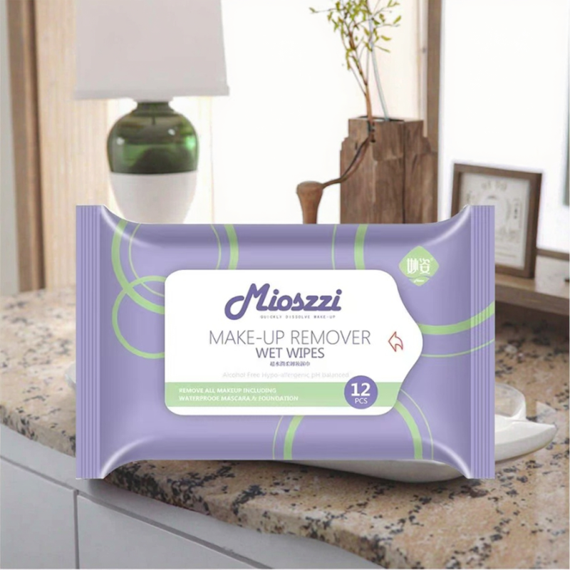 Makeup Remover Wipes Supplier - Custom Portable Cucumber Scented