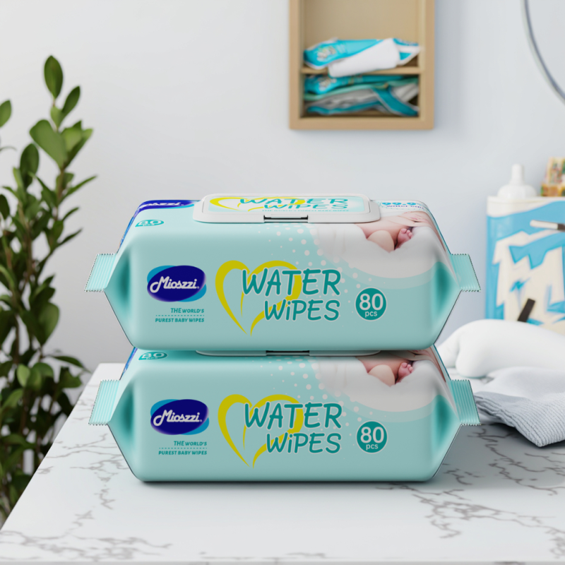 Baby Care Wipes Manufacturer - Custom Stock 80pcs Eco-Friendly