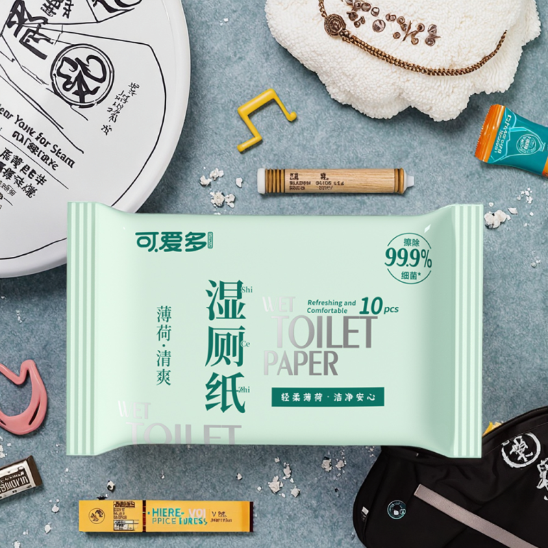 Flushable Wet Wipes Factory - Biodegradable Disinfectant Soft