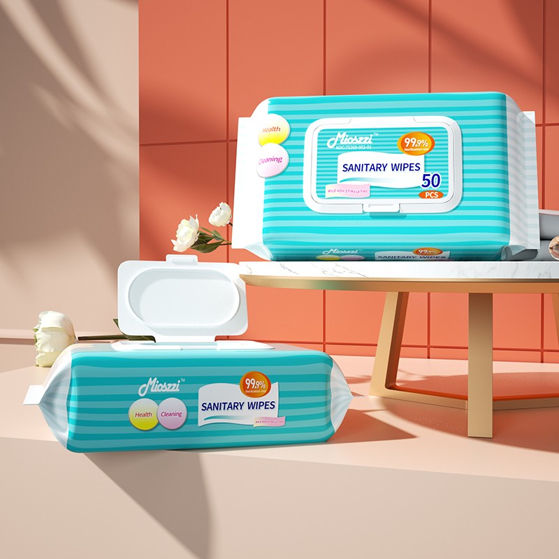 Antibacterial Wipes Supplier - OEM Sanitary Cleaning Hands Surface