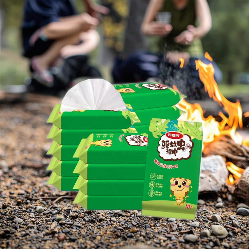 Mosquito Repellent Wipes Manufacturer - OEM Multi Purposes Travel