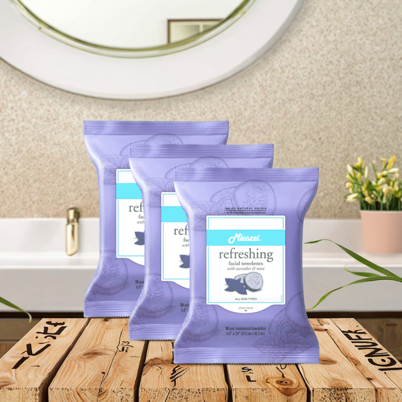 Makeup Remover Wipes Manufacturer - Custom Sensitive Skin Biodegradable