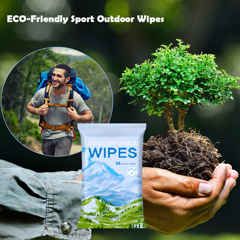 Sport Wipes Supplier - Biokleen Wholesale 10ct Dermatologist Tested Bamboo Sport Outdoor Sweat Block Wipes Antiperspirant