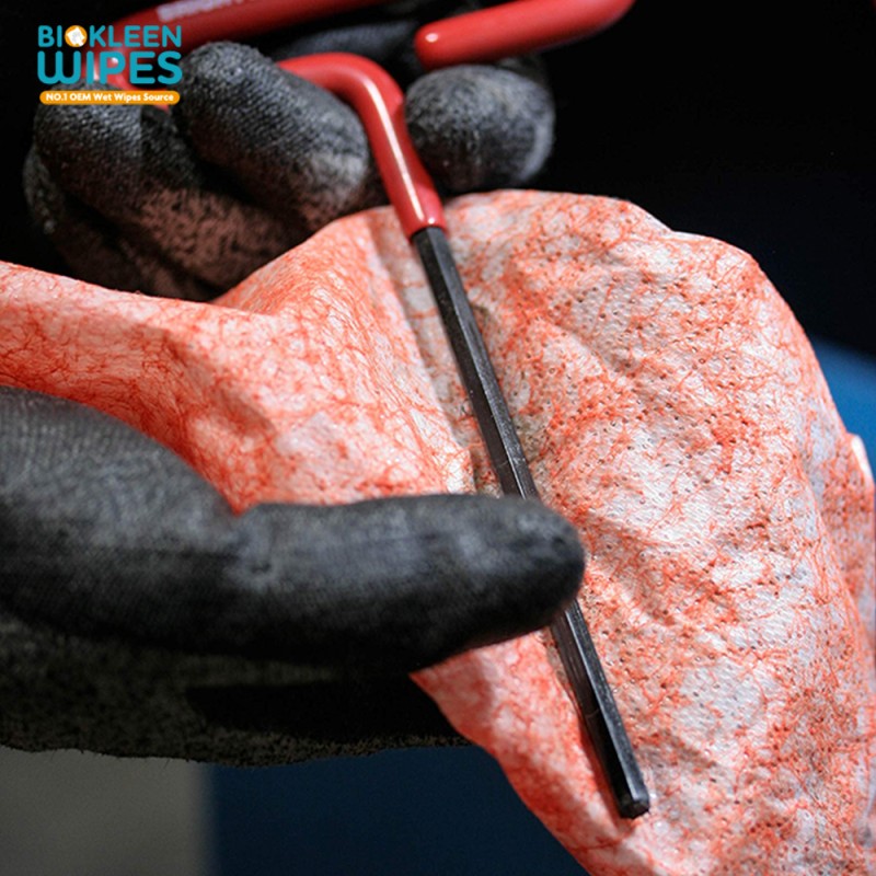 Industrial Wipes Factory - Biokleen Multi-purpose Disposable Heavy Duty Meltblown Nonwoven Fabric Cleaning Hand Big