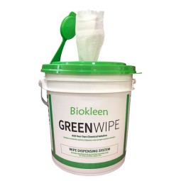 Industrial Wipes Manufacturer - Biokleen Best Selling Healthcare Strong Industrial Dry Wipes with No-Splash Bucket