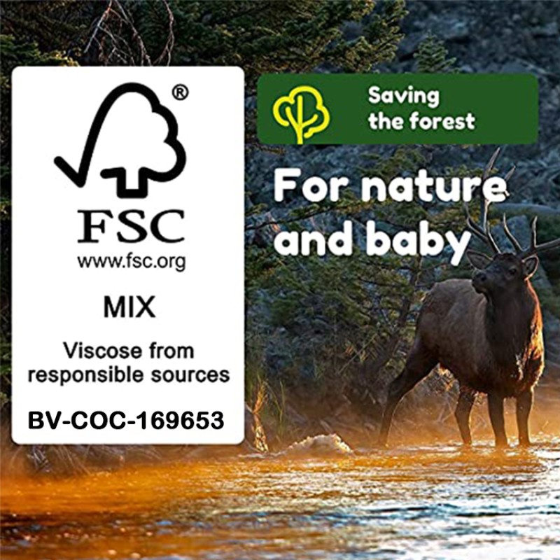 Bamboo Cloth Wipes Manufacturer - Biokleen Custom 80 Count Disposable 100% Biodegradable Bamboo Wipes Bamboo Cloth Wipes