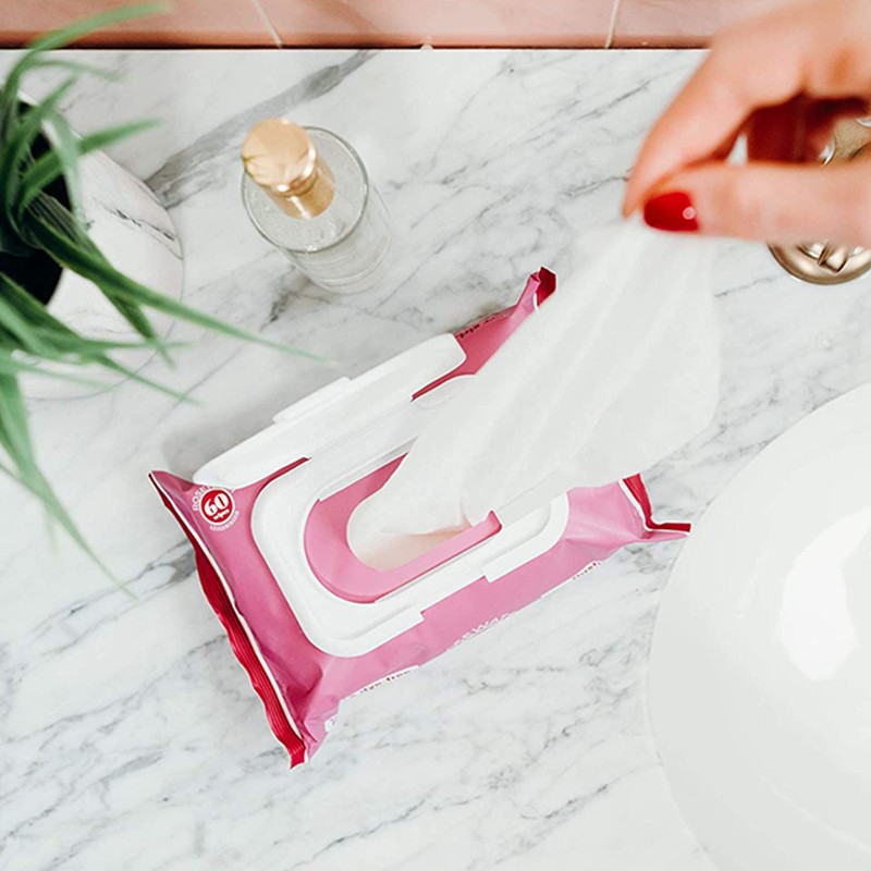 Female Hygiene Wipes Factory - Biokleen Private Label Big Size Easy Cooling Female Hygiene Wipes Cleansing Wipes Pure