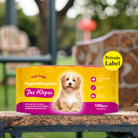 Pet Wet Tissue Manufacturer - Biokleen High Quality 100pcs Pet Wipes for Puppies Dog Deodorant Wipes Pet Wet Tissue