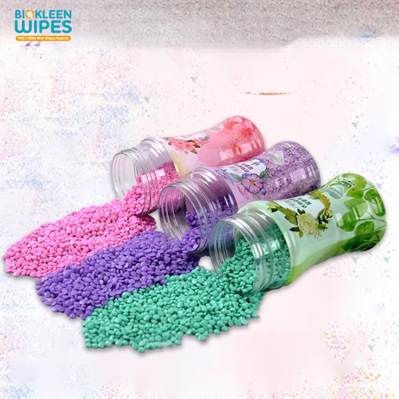 Household Beads Manufacturer - Biokleen OEM 200g Wholesale Household Fragrance Clothing Protection Laundry Beads Softener