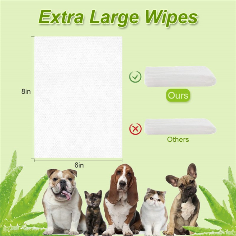 Pet Cleaning Wipes Manufacturer - Biokleen Custom Free Sample Pet Cleaning Wipes Multi-purpose Cleaning Nonwoven Pet