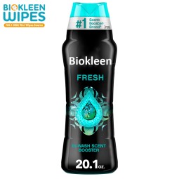 Cool Cotton Factory - Biokleen OEM Free Sample 20.1 oz Cool Cotton Unstoppable In-Wash Scent Boosters Beads for Laundry