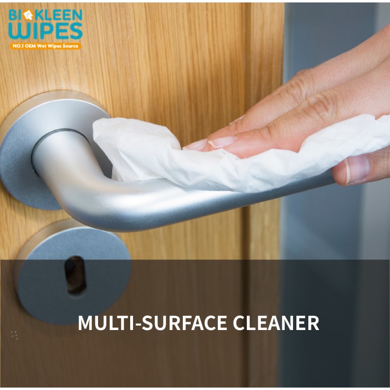 Gym Wipes Supplier - Biokleen OEM Free Sample 1200pcs Cleaning Gym Wipes Equipment Wipes Bucket Kit Roll Gym Wet Wipes