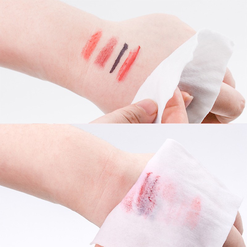 Facial Cleansing Wipes Supplier - Biokleen OEM Free Sample 120ct Makeup Remover Wet Facial Cleansing Cosmetic Oil Free