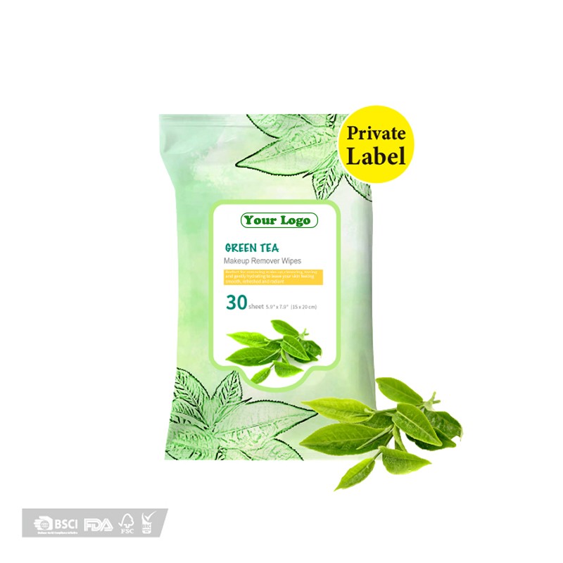Tea Tree Wipes Supplier - Biokleen 30ct Tea Tree Wipes for Face Hypoallergenic Makeup Remover Wipes Cleansing Facial