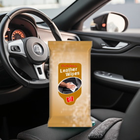 Leather Cleaning Wipes Manufacturer - Biokleen OEM 20ct Leather Cleaning Wipes for Leather Car Seats Car Wipes for