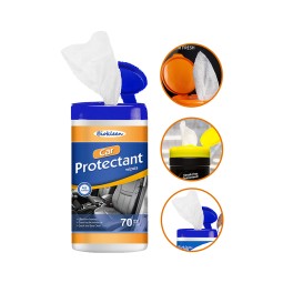 Car Dashboard Wipes Factory - Biokleen China Suppliers Cheaper Price Lint Free Household Car Dashboard Wet Auto Cleaning