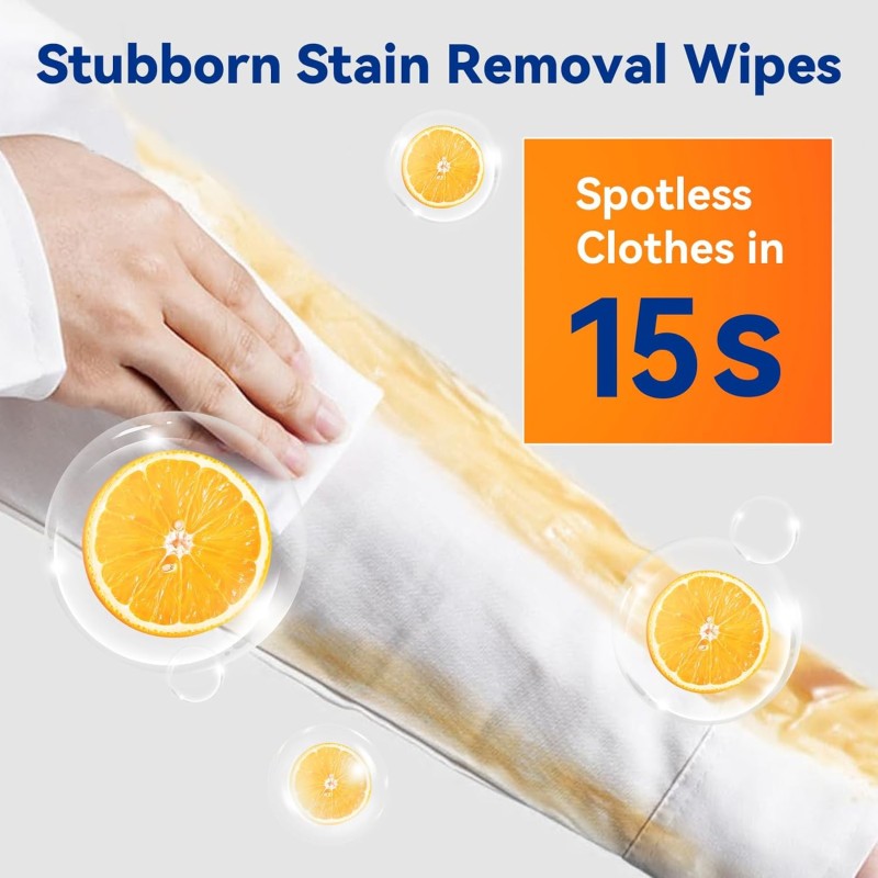 Laundry Wipes Manufacturer - Biokleen New Technology 30ct Effective Cleaning Instant Stain Remover Wipes Laundry Wipes