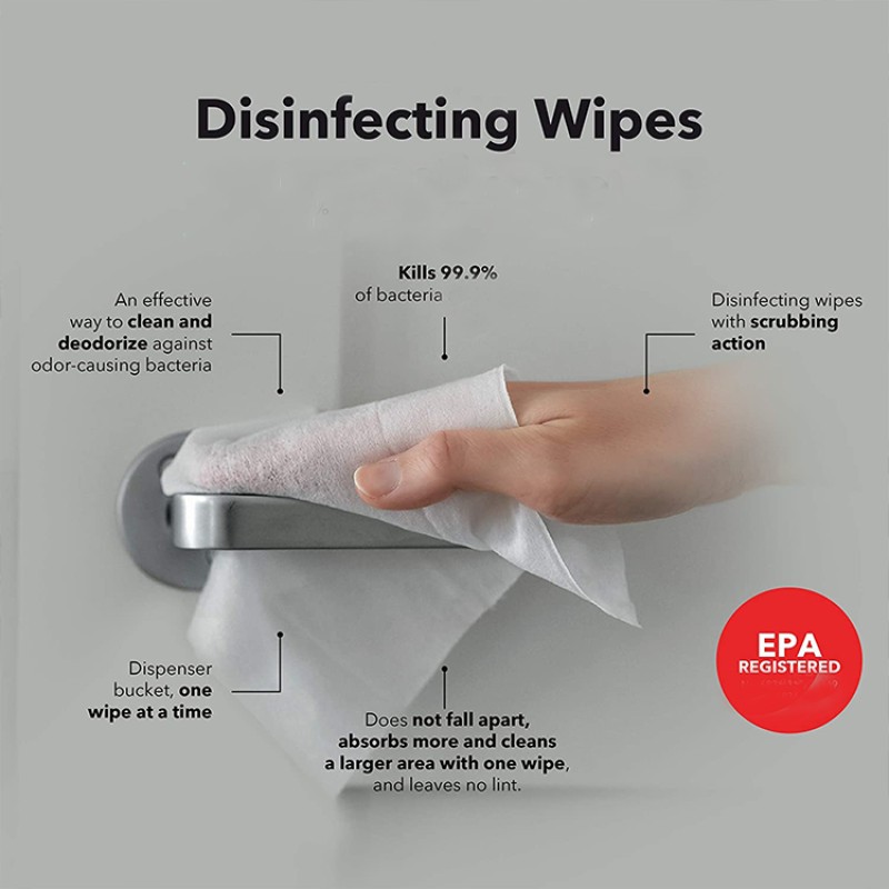 Disinfecting Wipes Factory - Biokleen 800 Count Disinfecting Fitness Wipes Multipurpose Gym Equipment Wipes Manufacturer