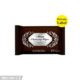 Abaya Wipes Supplier - Biokleen Private Label 25ct Portable Abaya Wipes Easy Carry Abaya Cleansing Wipes